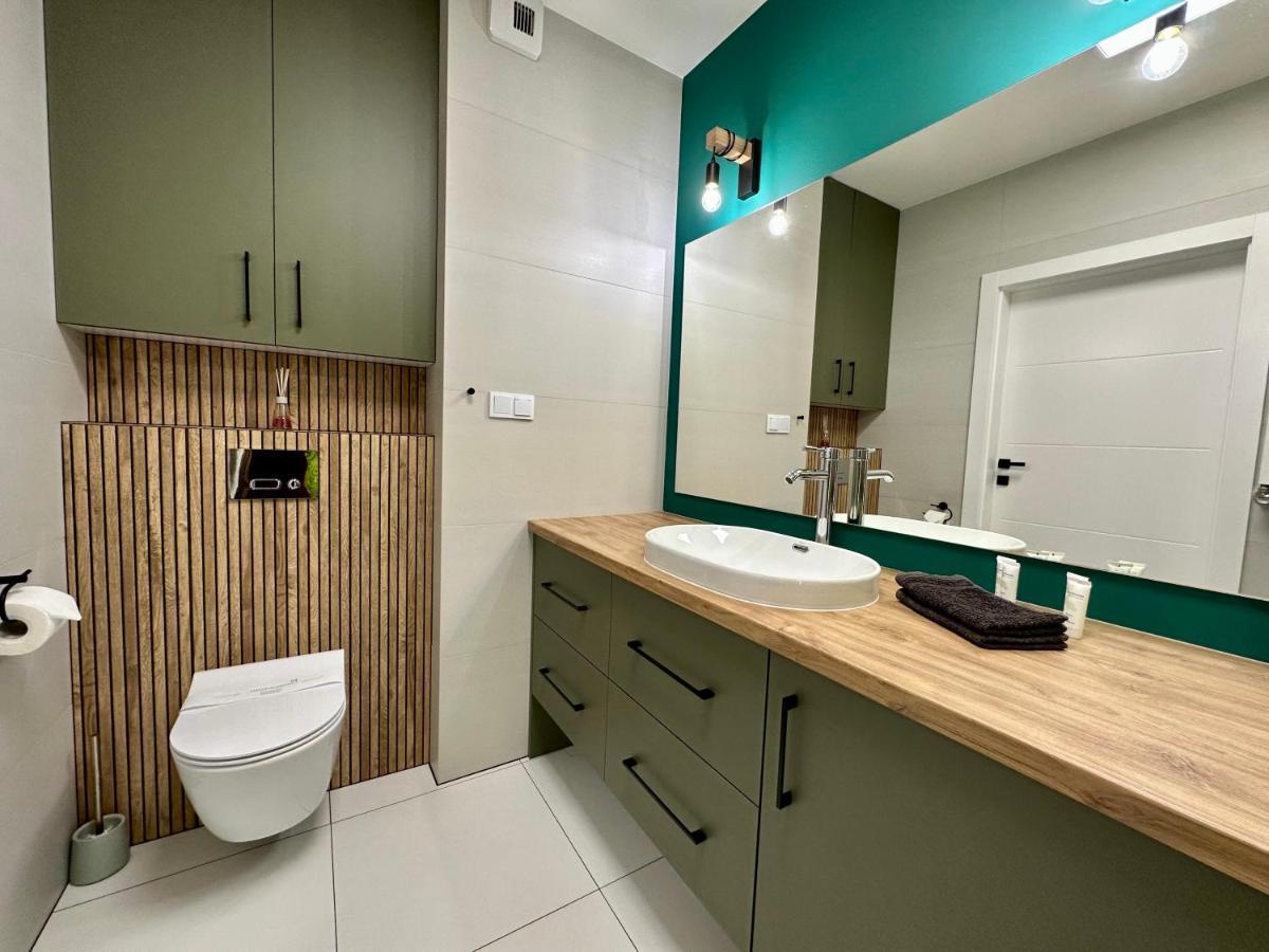Apartament Ukiel No9 Z Prywatnym Dostepem Do Jeziora I Silownia 올슈틴 외부 사진