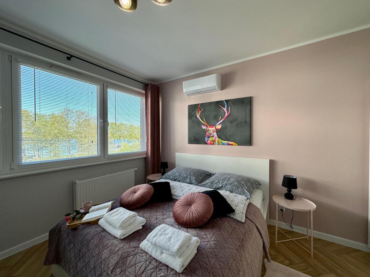 Apartament Ukiel No9 Z Prywatnym Dostepem Do Jeziora I Silownia 올슈틴 외부 사진
