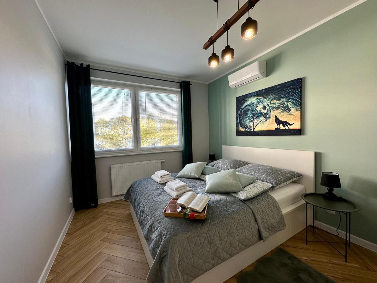 Apartament Ukiel No9 Z Prywatnym Dostepem Do Jeziora I Silownia 올슈틴 외부 사진